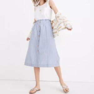 OAK +FORT MIDI SKIRT XS
